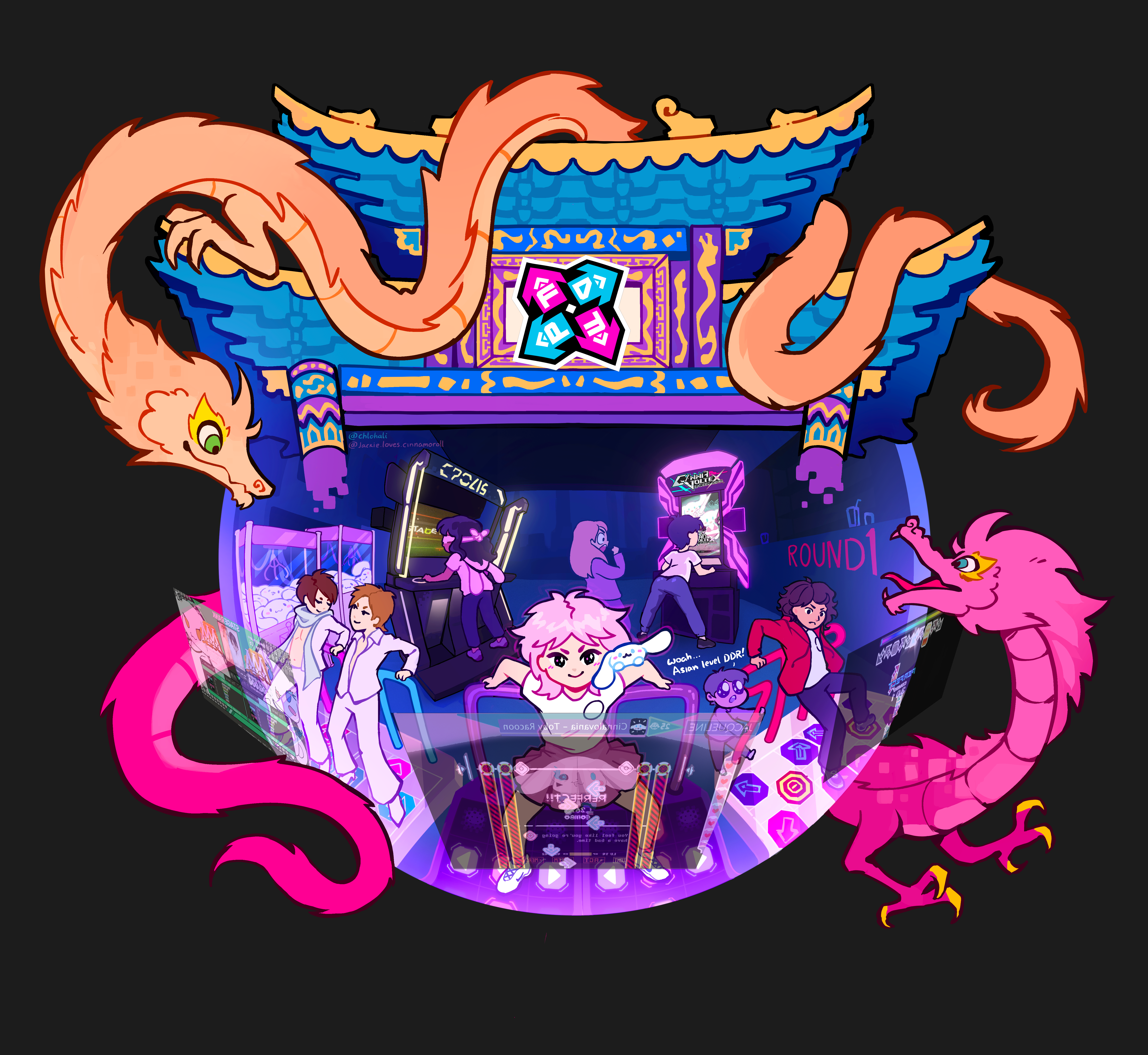 Cinnamoroll Grand Prix T-Shirt Design
