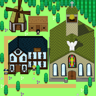 Church Scene
