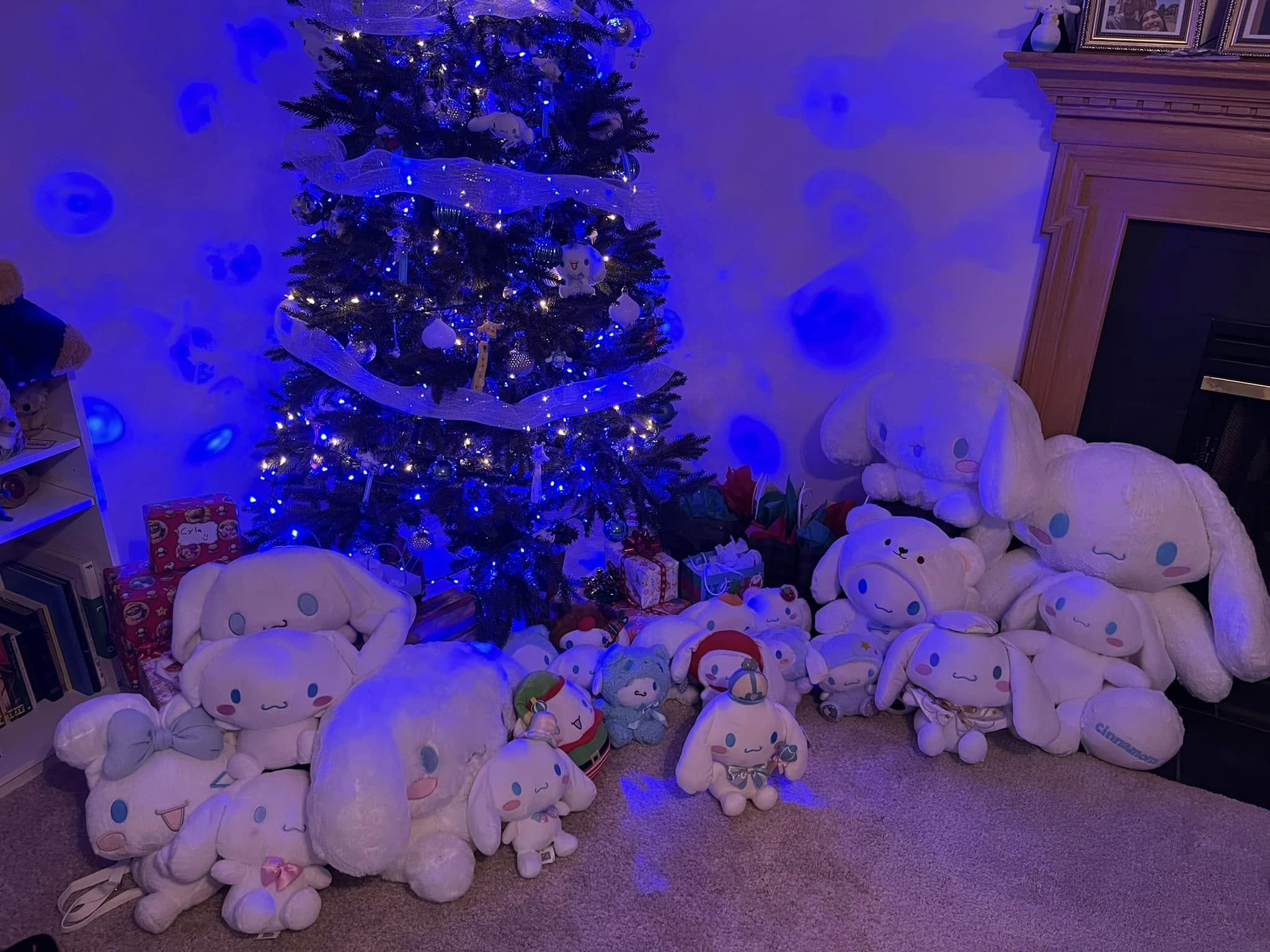 Cinnamoroll army at Christmas 2023